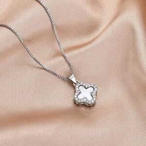 Elegant Silver Pendant Necklace